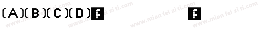 Limited Regular字体转换